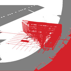 3d architectural drawing