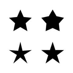 Star icon vector. rating sign and symbol. favourite star icon