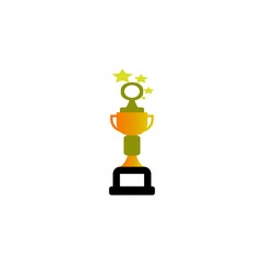 trophy icon vector illustration design