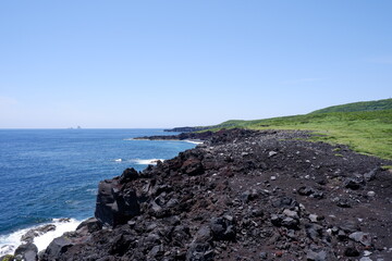 Fototapeta na wymiar 三宅島（Miyake Island）　三本岳