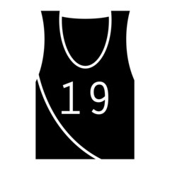 basketball jersey icon