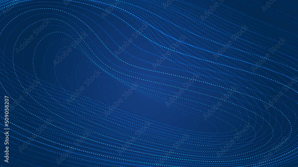 Aufkleber luminous lines compose swirling abstract textured backgrounds
