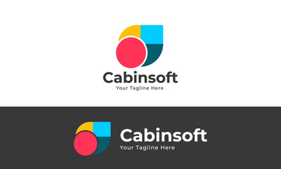 Abstract shape Logo Design Modern Creative Logo Usable for Business Brand Vector Design Element