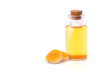 bottle of turmeric oil