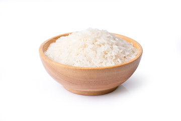 White rice in bowl