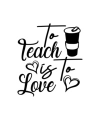 Teacher Svg Design
