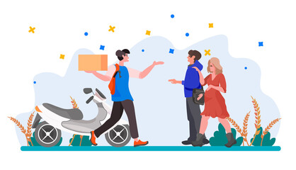 volunteer giving help boxes to refugee humanitarian aid material assistance governmental help stop war in Ukraine