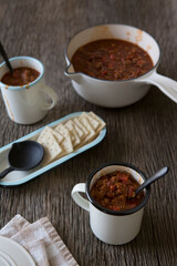 Campfire Old-Fashioned Beef and Bean Chili