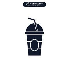 soft drink icon symbol template for graphic and web design collection logo vector illustration