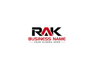 Letter RAK Logo Icon Design, Creative rak Logo Letter Vector Art For All Kind Of use - obrazy, fototapety, plakaty