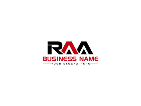Letter RAA Logo Icon Design, Creative ra Logo Letter Vector Art For All Kind Of use