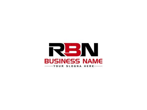 Colorful RBN Logo Icon Design, Letter RB Logo Image Vector Stock For Brand