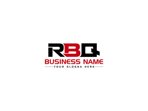 Colorful RBQ Logo Icon Design, Letter RB Logo Image Vector Stock For Brand