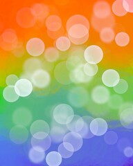 Abstract light bokeh,pink,yellow background vector illustration,funny,happy,holiday,rainbow bubble,Wallpaper LGBTQ+.