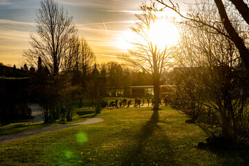 Obraz premium Wandern in Pfronten, Allgäu, Bayern
