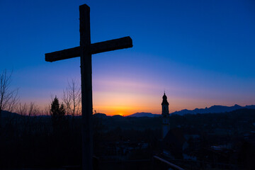 Wandern in Pfronten, Allgäu, Bayern