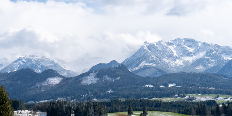 Bergwandern in Pfronten, Allgäu, Bayern

