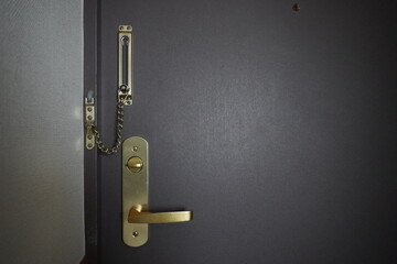 玄関のドア（部屋側）