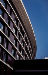 Modern office building on a sunny day