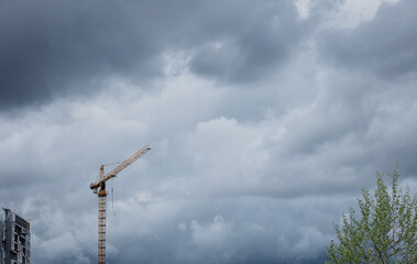  Construction crane