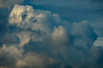 the sky is full of dense clouds