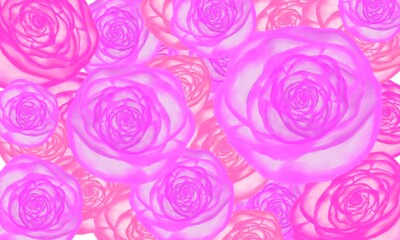 pink flower romantic background design 