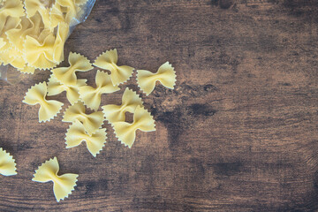 Farfalle, a kind of the pasta
