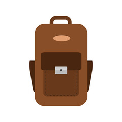 backpack for school flat style