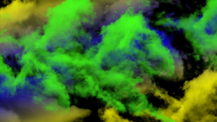 Fototapeta na wymiar Swarms colorful smoke abstract background