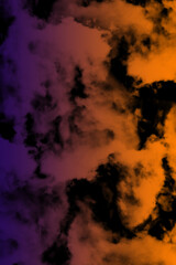 Obraz premium Swarms colorful smoke abstract background