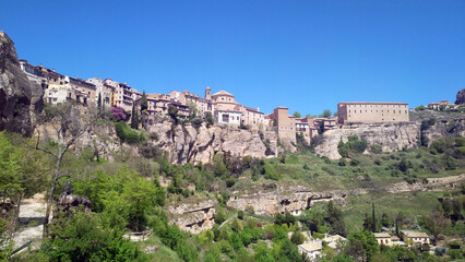 Fototapeta na wymiar Panorámica de Cuenca