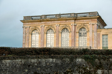 Obraz premium facade of the royal castle of versailles