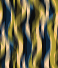 Soft Blurred Wavy Stripes Abstract Seamless Trendy Pattern Colorful Chic Fashion Design Perfect for Allover Fabric Print