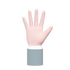 Obraz premium 手 3Dイラスト