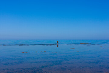 Fototapeta premium Scenic view of Sicily sea