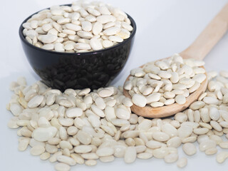 white beans in a bowl