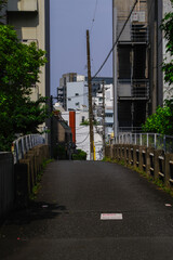 陸橋の風景