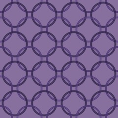 Fototapeta premium Geometric seamless circle dots pattern for textiles and packaging and gifts and linens and kids and wrapping paper