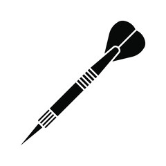 Dart icon. arrow sign. vector illustration