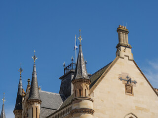 Die schottischen Highlands und die Stadt Inverness