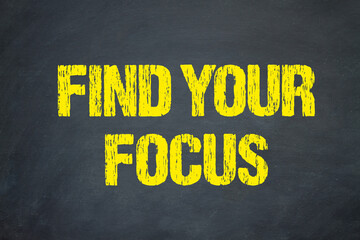 Find your focus