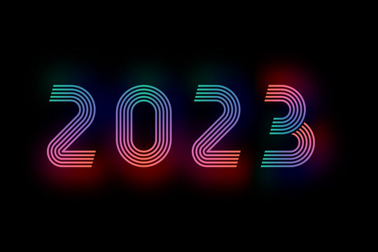 2023 digital creative synthesis on black background
