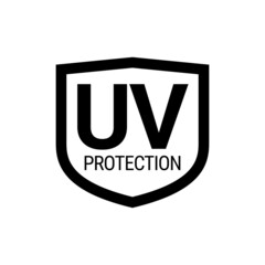 Fototapeta premium UV ultraviolet light vector icon badge