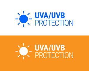 UV ultraviolet light vector icon badge