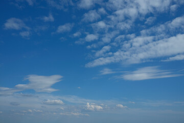 ciel de traine en été