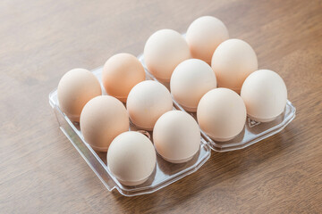 Plastic egg torrey consistent color fresh eggs
