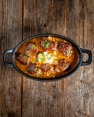 Vitela Estufada | Braised Beef w/ Mashed Potatoes