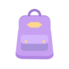 backpack for school flat style