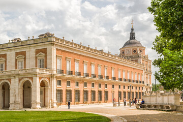 Royal Palace of Aranjuez. Begun to build in the 16th century, considered an asset of cultural interest. 