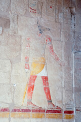 Frescoes at the Mortuary Temple of Hatshepsut at Deir el-Bahri